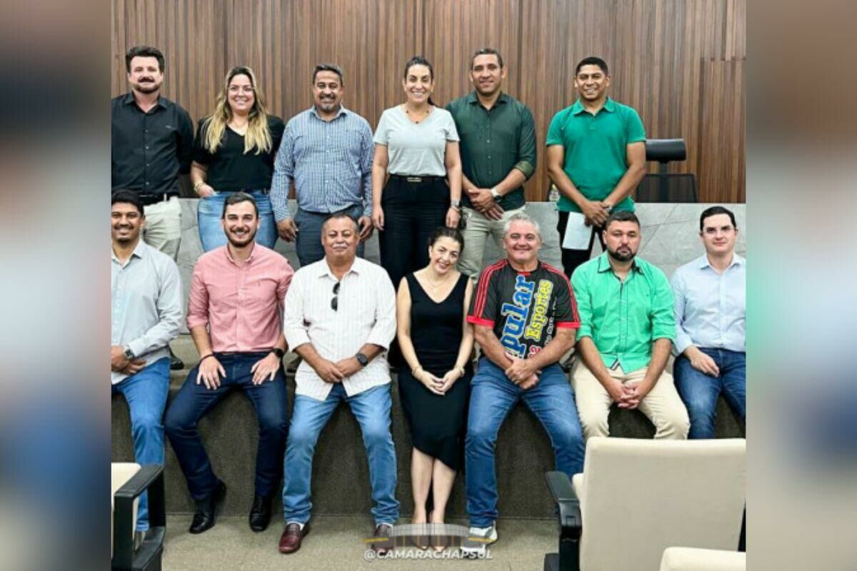 Imagem de compartilhamento para o artigo Câmara Municipal realiza primeira reunião de transição com vereadores eleitos e reeleitos em Chapadão do Sul da MS Todo dia